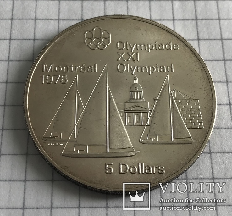 5 долларов Монреаль олимпиада, фото №2