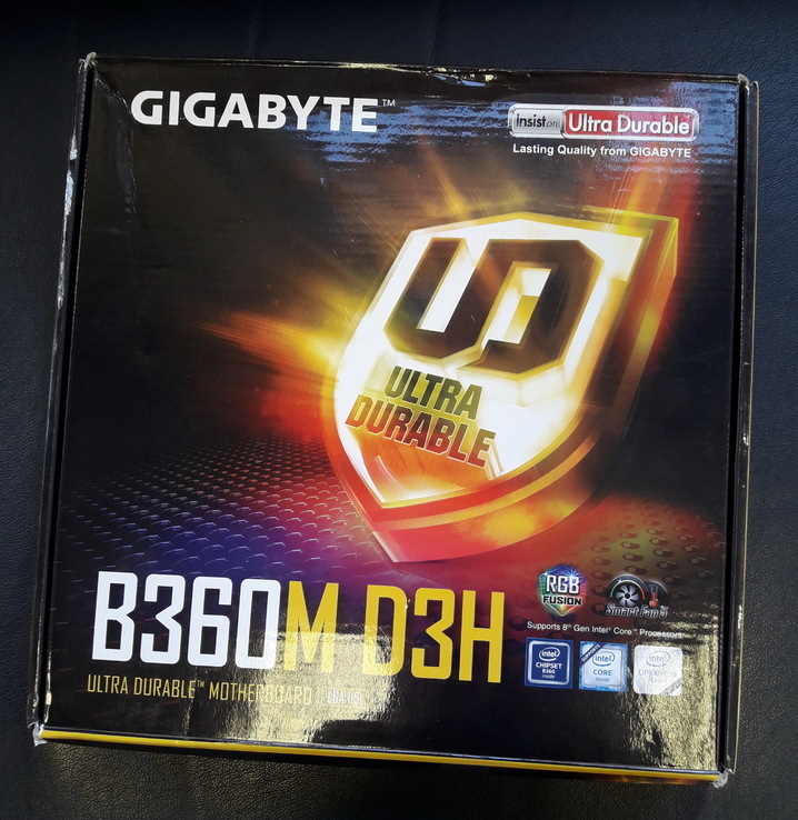 Материнская плата GIGABYTE B360M D3H, photo number 2