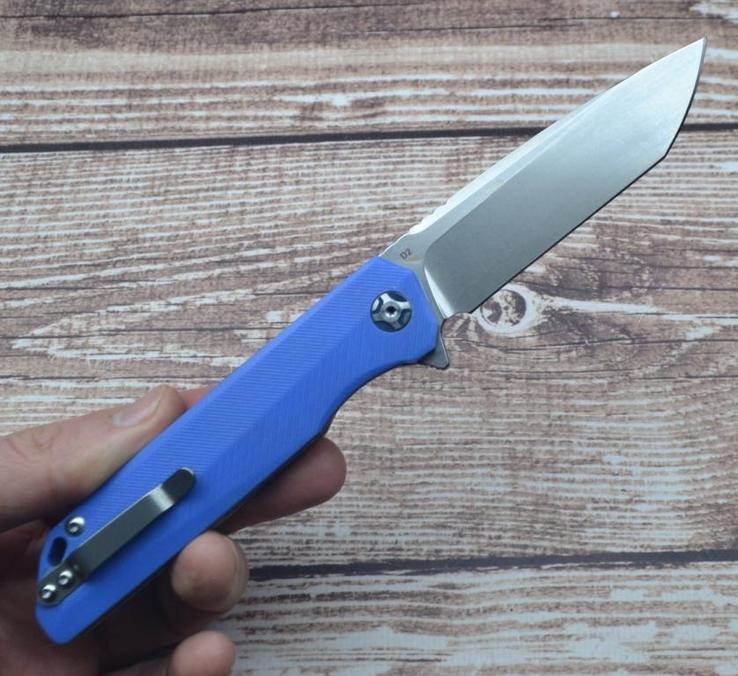 Нож CH Outdoor CH3507 G10 blue, фото №3