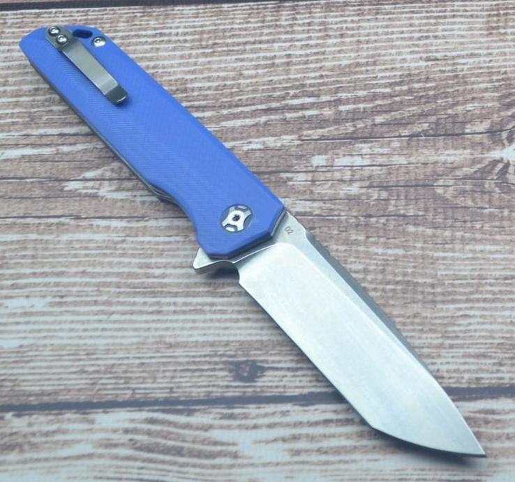 Нож CH Outdoor CH3507 G10 blue, photo number 6