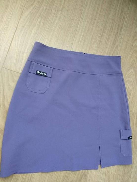 Жіноча фіолетова юбочка, юбка, фото №2