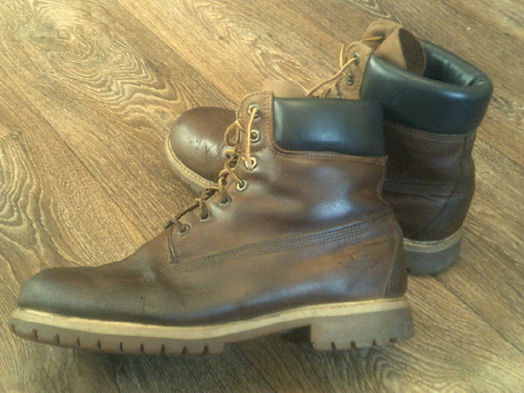 Timberland - фирменные кожаные ботинки разм.43, numer zdjęcia 11