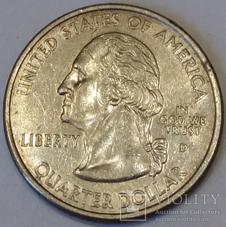 США ¼ долара, 2001 Квотер штату Род-Айленд