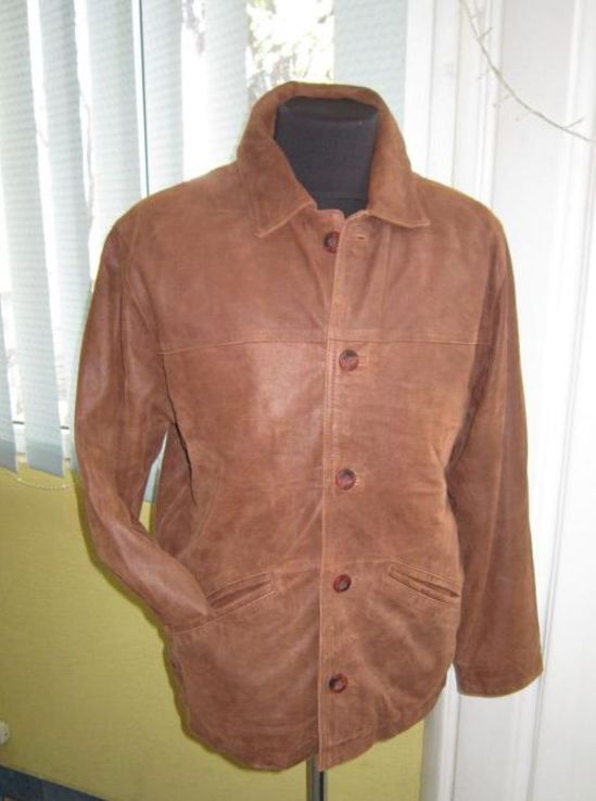 Стильная кожаная мужская куртка ARIZONA. США. Лот 854, фото №2