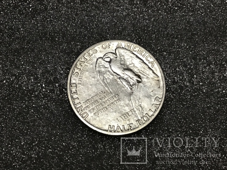 50 центов сша 1925 года. Серебро, фото №3