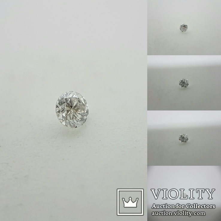 Природный бриллиант 0,06 карат, фото №2