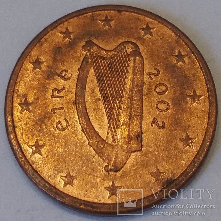 Ірландія 5 євроцентів, 2002, фото №2