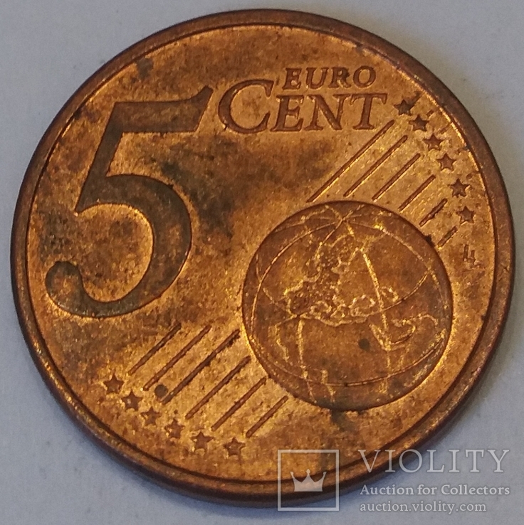 Ірландія 5 євроцентів, 2002, фото №3