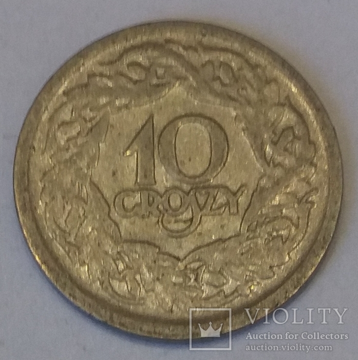 Польща 10 грошей, 1923, фото №2
