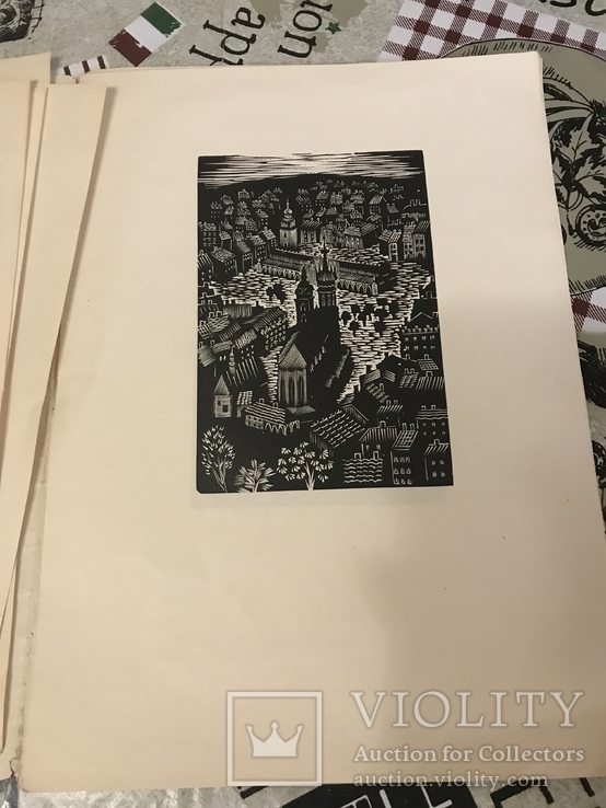 Краков Деревориты Польша 1947год, фото №6