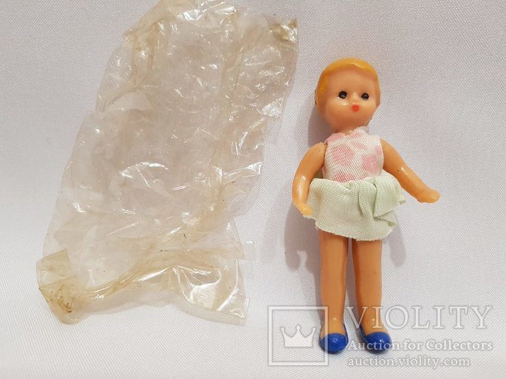 Новая кукла Ада родная одежда упаковка . куколка , пупсик на резинках , пластик, фото №2