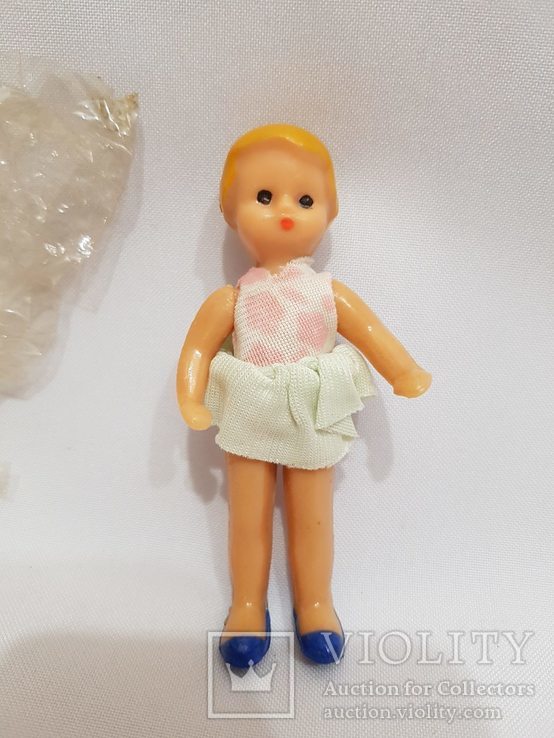 Новая кукла Ада родная одежда упаковка . куколка , пупсик на резинках , пластик, фото №6