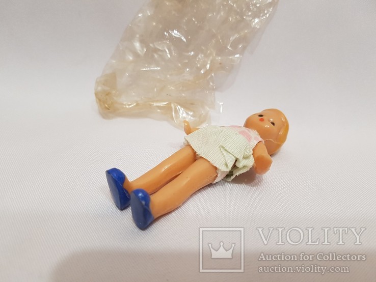 Новая кукла Ада родная одежда упаковка . куколка , пупсик на резинках , пластик, фото №7