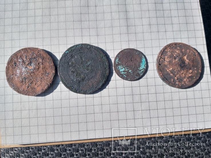 4 царских монеты, фото №3