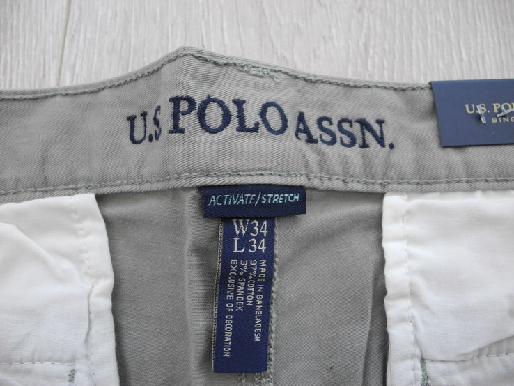Штаны с карманами US POLO ASSN 34/34 ( Новое ), фото №7