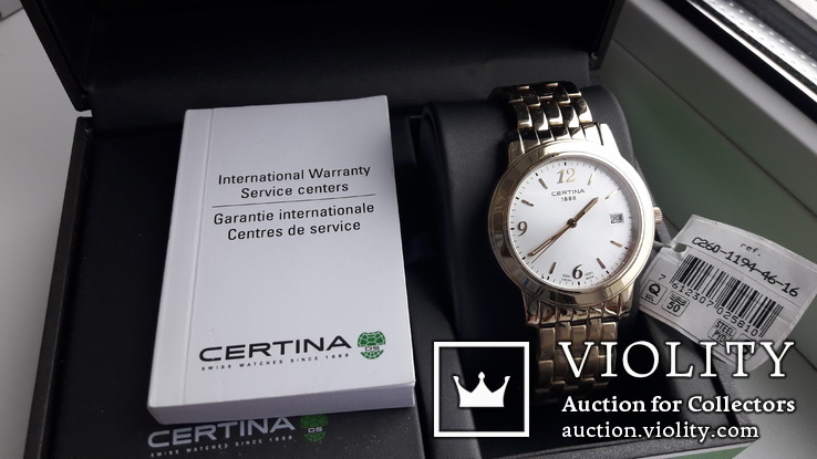 Новые часы CERTINA С260.1194.46.16, фото №3