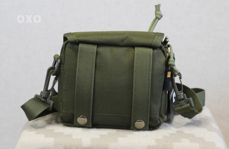 Тактическая (поясная) сумка - подсумок с ремнём и системой M.O.L.L.E (2013-olive), фото №5