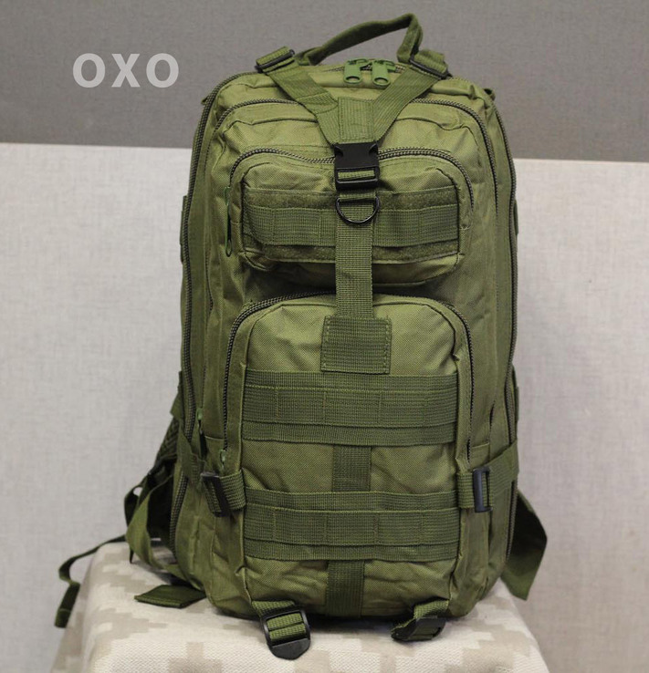 Тактический (городской) рюкзак Oxford 600D с системой M.O.L.L.E Olive (ta25-olive), photo number 2