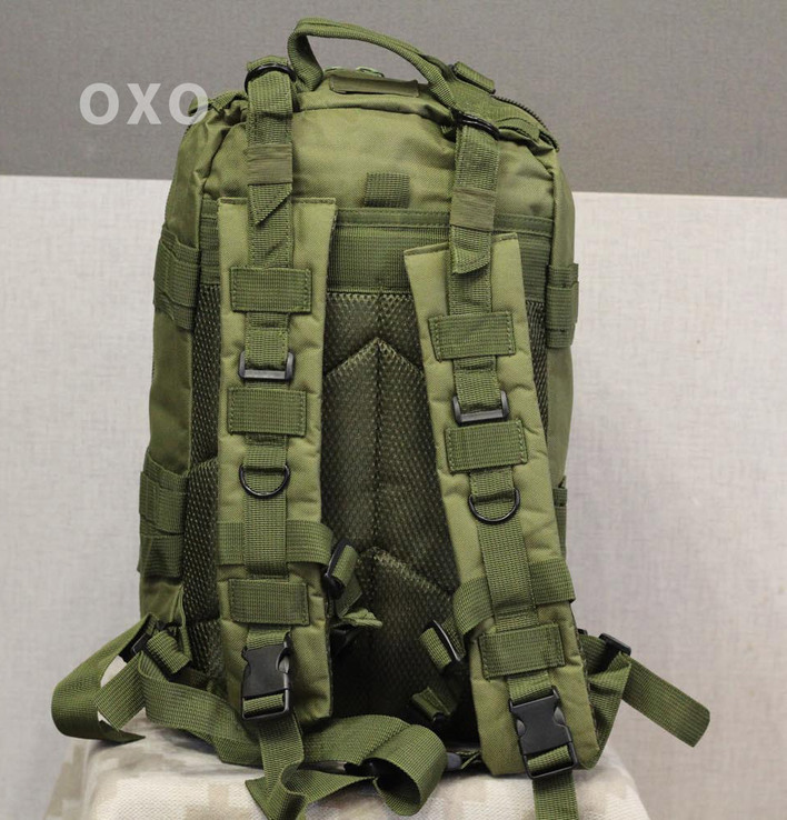 Тактический (городской) рюкзак Oxford 600D с системой M.O.L.L.E Olive (ta25-olive), photo number 4