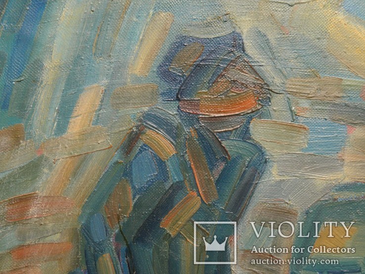 Картина художник Бінківський І.М. Ван Гог, холст, масло, 1991., фото №7