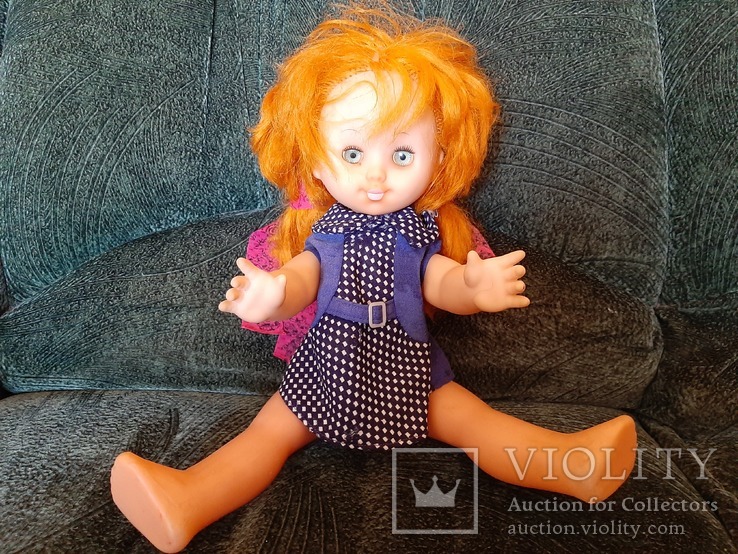 Рыженькая Кукла 43см, фото №6