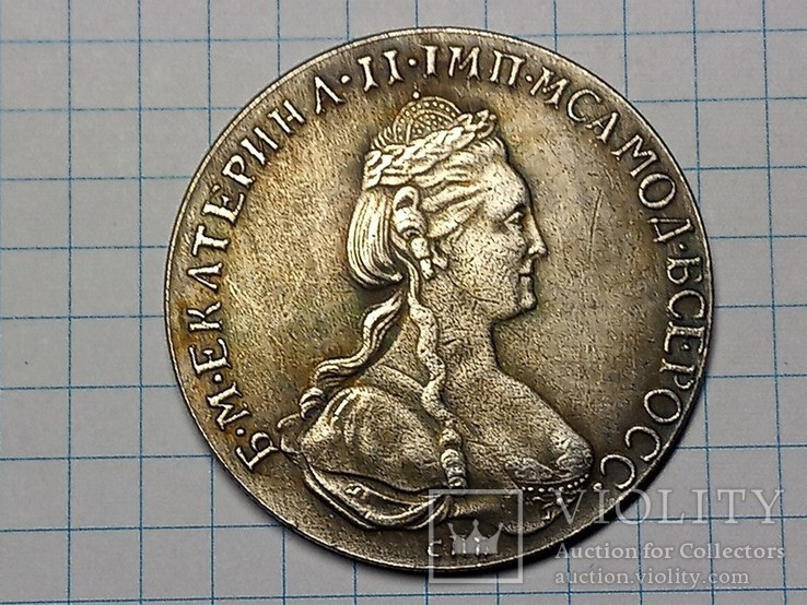 Рубль 1777 копия, фото №2