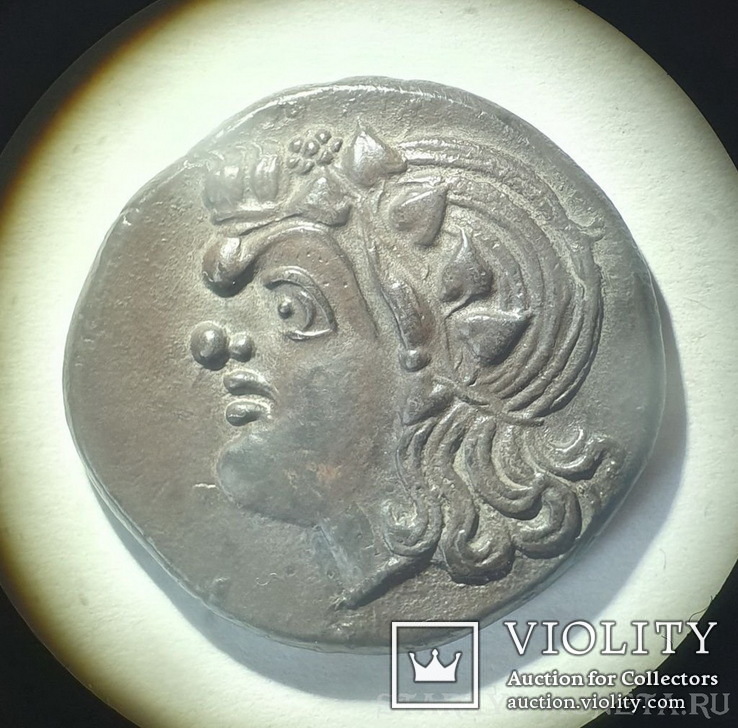 Тридрахма Пантикапей 294-284 г. до н.э, фото №4