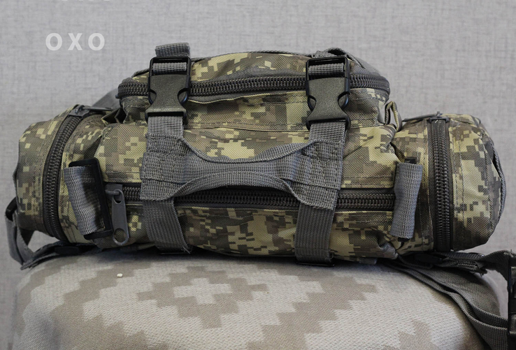 Тактическая универсальная (поясная, наплечная) сумка с системой M.O.L.L.E (104-pixel), фото №6