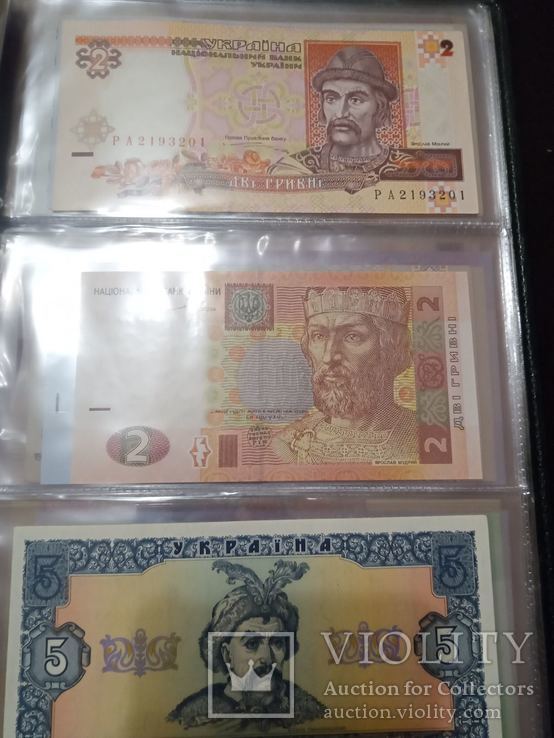 Набор банкнот НБУ. 20 лет денежной реформы. В альбоме., фото №10