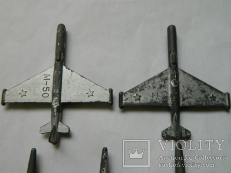 Літаки і бронетехніка з олова 14 шт. ( лот №3 ), фото №3