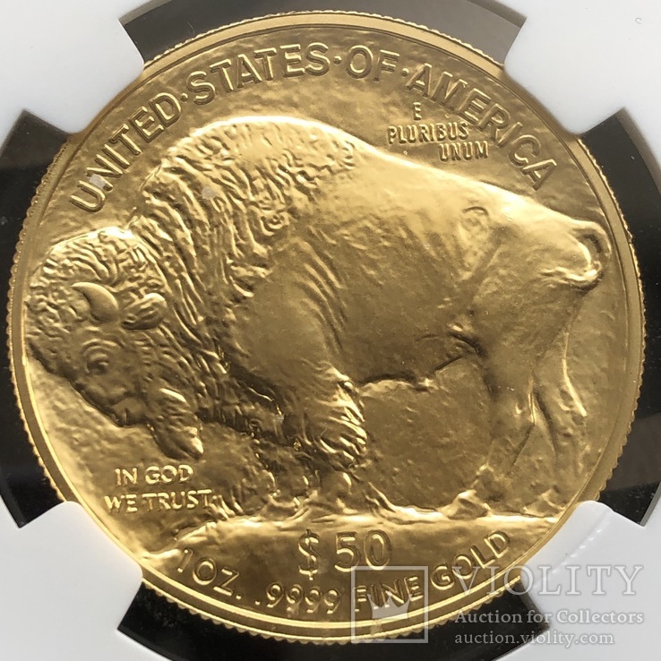 50 $ 2009 год MS-69 США золото 31,1 грамм 999,9’, фото №5