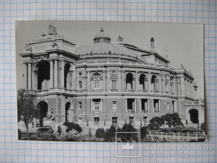 Одесса. Оперный театр. 1950-е г.г., фото №4