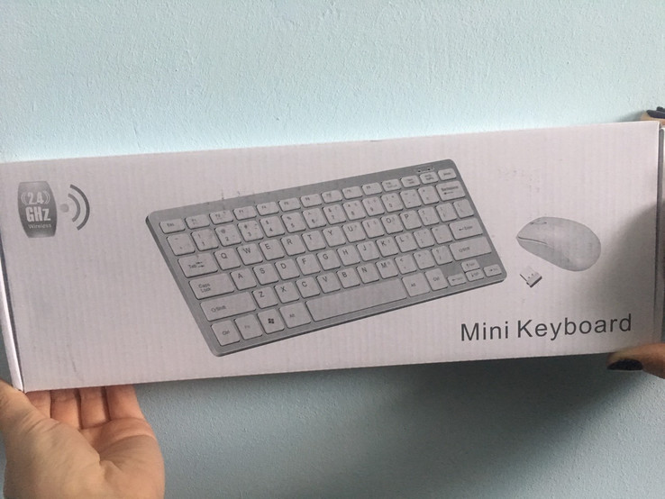 Беспроводная клавиатура с мышью, photo number 5