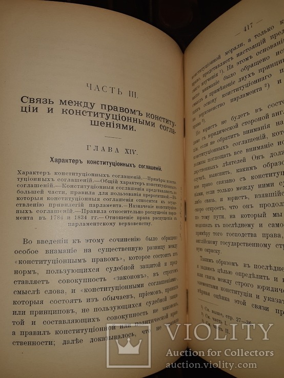 1907 Основы государственного права Англии, фото №9