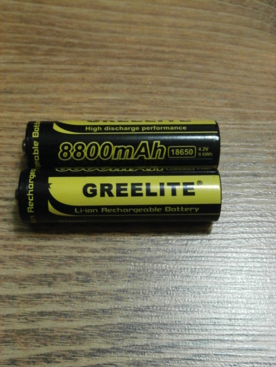 Аккумулятор BATTERY 18650 Black Greelite 4.2 В 8800 mAh