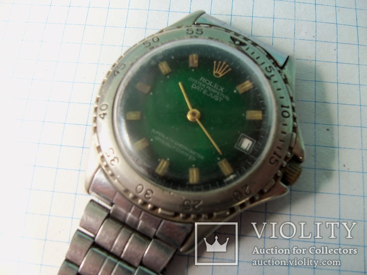 Часи наручні ROLEX oyster Perpetval Date just super litiy Cronometer  Робочі, фото №4