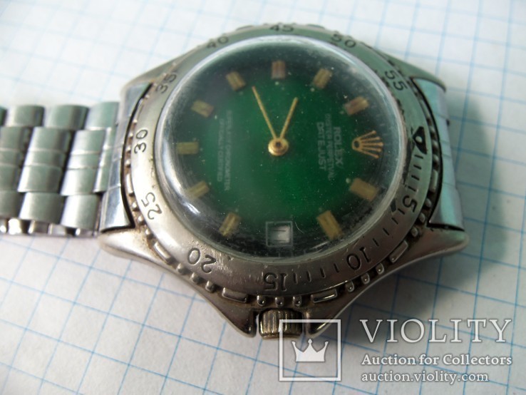 Часи наручні ROLEX oyster Perpetval Date just super litiy Cronometer  Робочі, фото №5