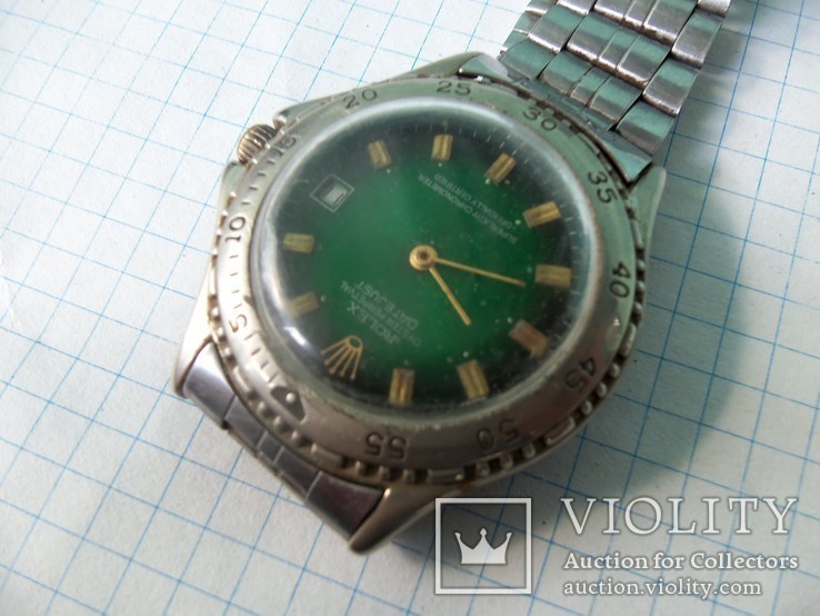 Часи наручні ROLEX oyster Perpetval Date just super litiy Cronometer  Робочі, фото №6