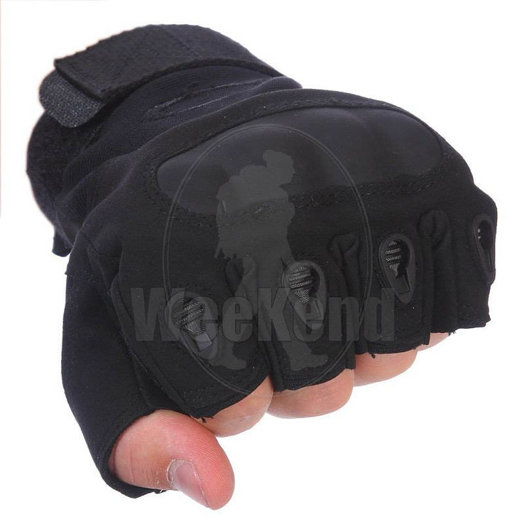 Тактические перчатки Oakley (Беспалый). Black M (oakley-black), фото №2