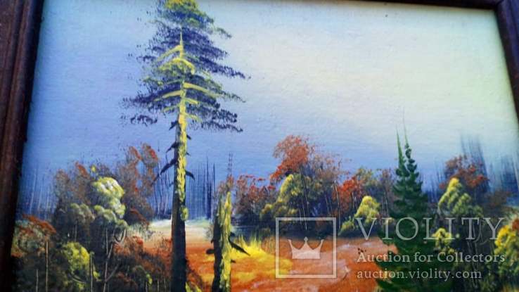 Картина " Лес осенью", фото №4
