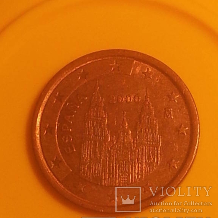 Іспанія 5 центів, 2000, фото №3