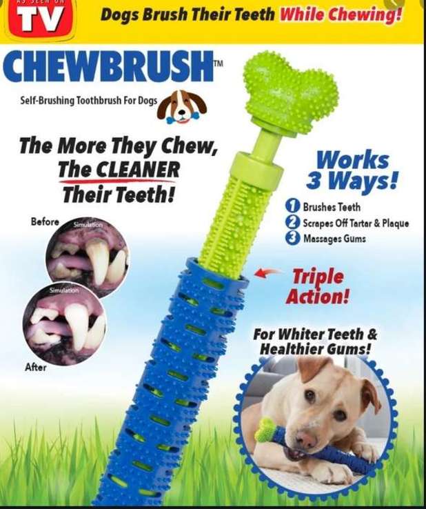 Ігрова зубна щітка для собак, numer zdjęcia 2