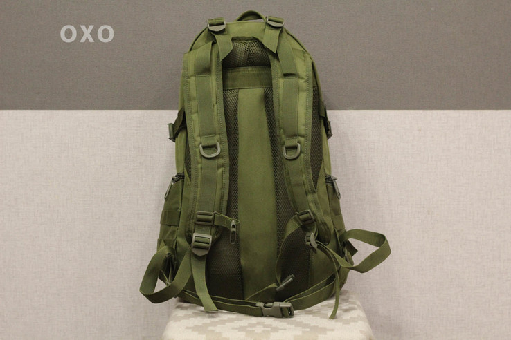 Тактический штурмовой рюкзак Oxford 600D с системой M.O.L.L.E на 30 литров (ta30-olive), фото №4