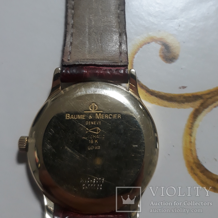 BAUME &amp; MERCIER 18k automatic, фото №3