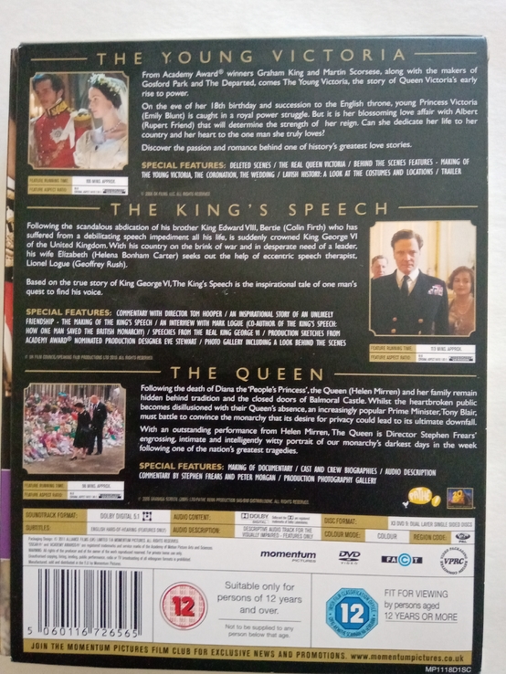 Три DVD диска про королеву. Новое, numer zdjęcia 3