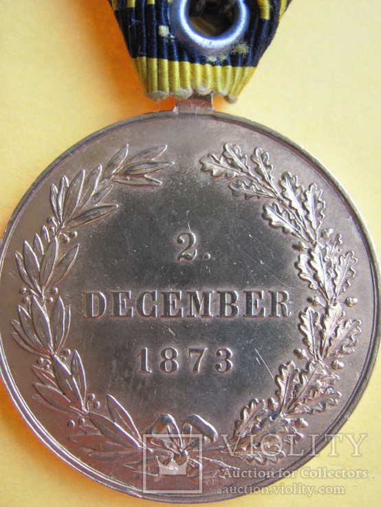 Военная медаль 1873 года, фото №9