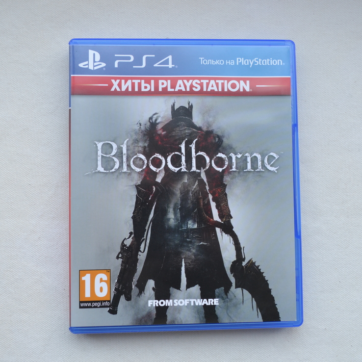 Диск Bloodborne игра для Sony PlayStation 4 (PS4, русские субтитры)