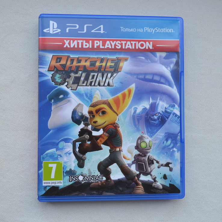 Диск Ratchet &amp; Clank, Игра для Sony PlayStation 4 (PS4, русская версия)