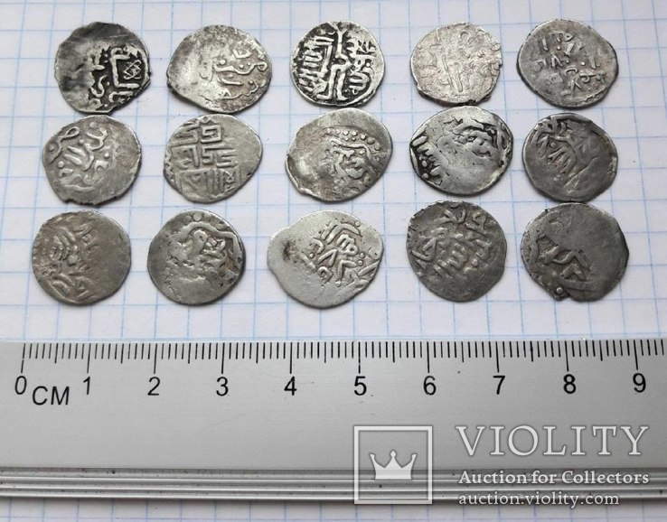  Монеты,Токтамыш, Шадибек, Пулад, фото №2
