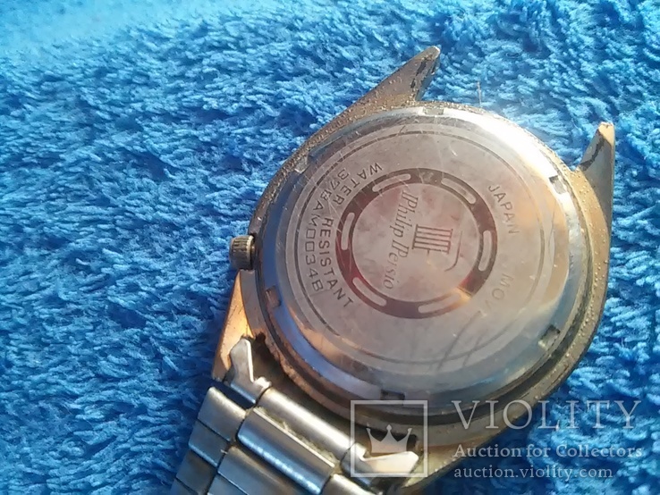 Наручные, мужские часы: IPhilip IPersio Japan Mov"t кварц на браслете, фото №12